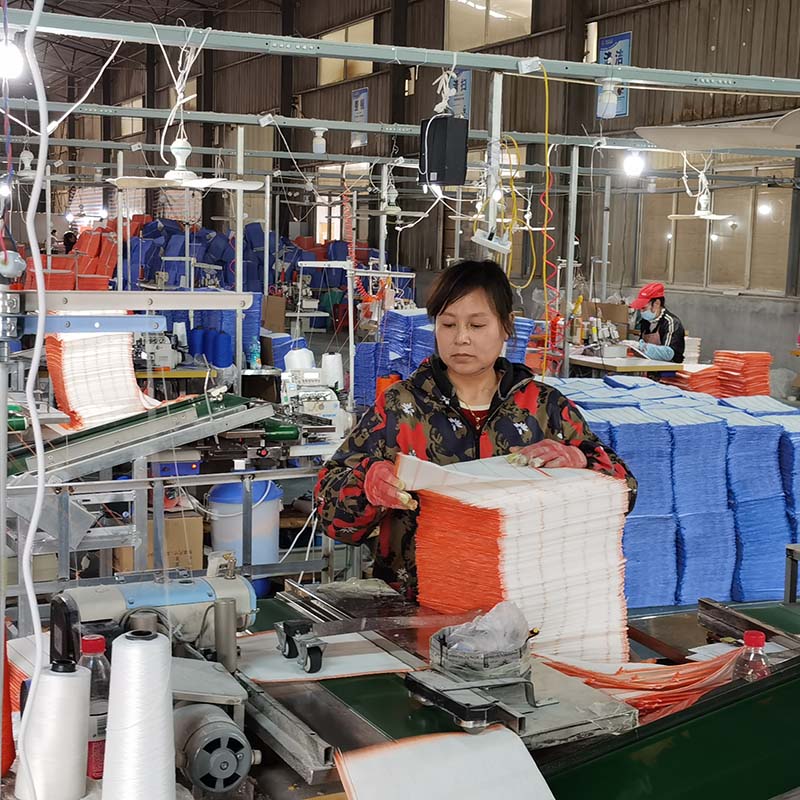 白玉洗洁巾工厂展示