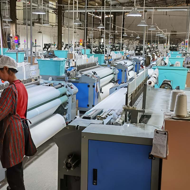 白玉洗洁巾工厂展示